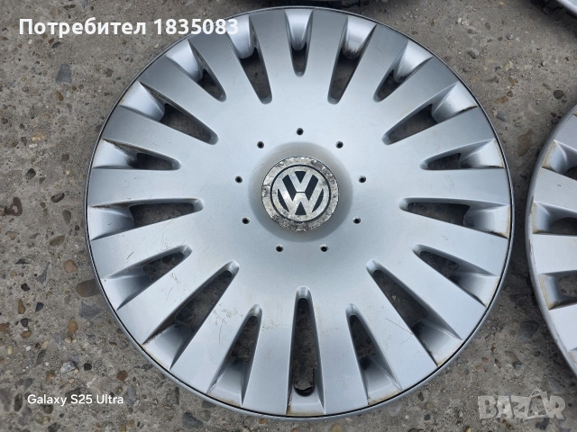 Оригинални тасове VW 16 цола, снимка 3 - Аксесоари и консумативи - 54580939