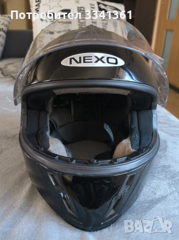 Мотокаска NEXO, L520, снимка 5 - Спортна екипировка - 54320977