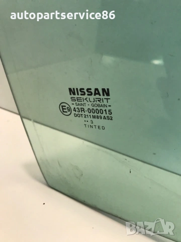 Стъкло на задна дясна врата за Nissan Almera Tino (2005) 43R-000015, снимка 2 - Части - 54341665