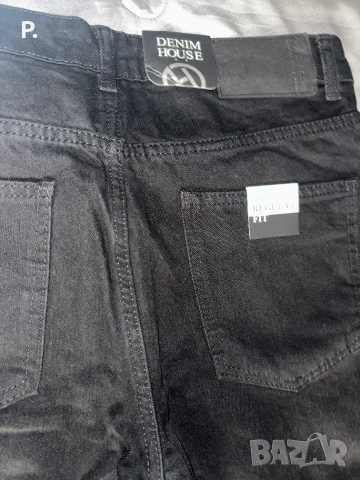 Мъжки черни дънки regular fit, снимка 4 - Дънки - 54959230