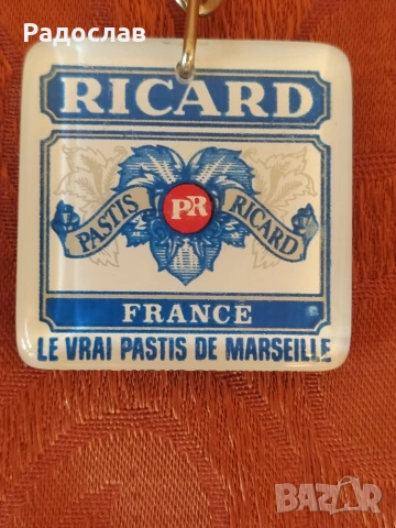 стар оригинален ключодържател RICARD, снимка 3 - Колекции - 54974115