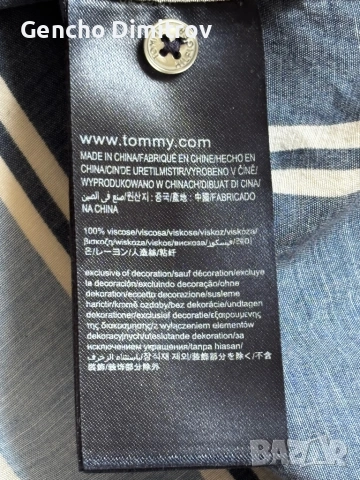 Дамска риза/блуза Tommy Hilfiger Размер L/12, снимка 4 - Ризи - 54720497