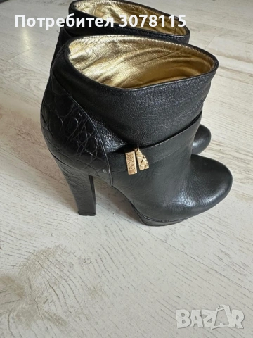 Дамски кожени боти JUST CAVALLI, снимка 4 - Дамски боти - 54091167