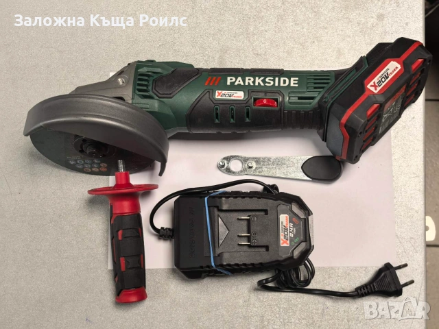 Акумулаторен ъглошлайф Parkside PWSA 20-Li G4, снимка 3 - Ъглошлайфи - 55014693