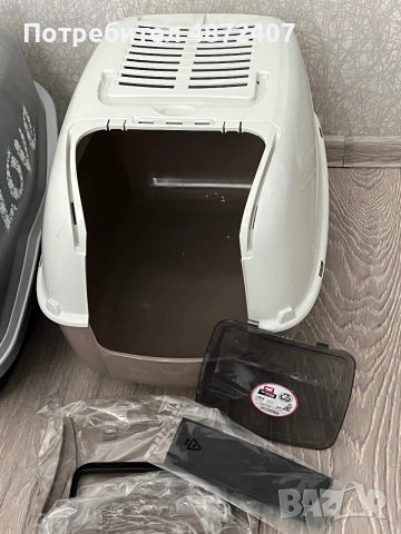 Котешка тоалетна закрита за едри котки, снимка 6 - За котки - 55119745