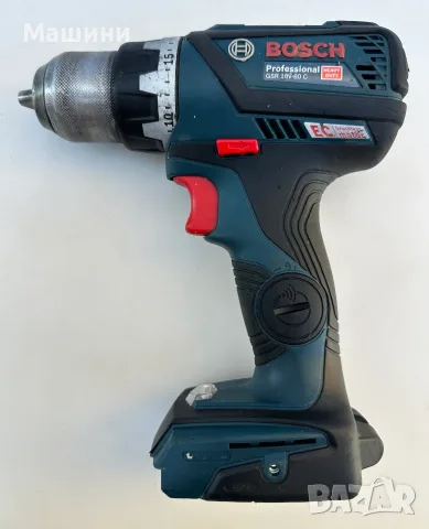 Bosch GSR 18V-60 C - Безчетков акумулаторен винтоверт 18V