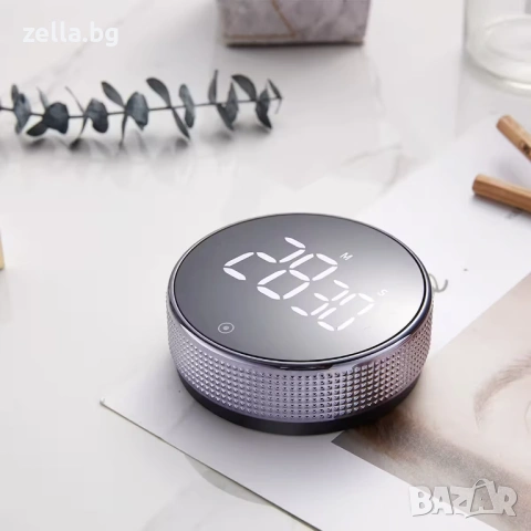 Дигитален кухненски таймер с LED дисплей до 99 мин – Аларма 90dB, магнит, голям екран 10244, снимка 10 - Резервни части за телефони - 54661772