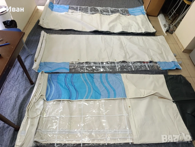 Сафари рум за кемпер. Thule G1 Safari Room 5500 Tristor 3.10м лице. Височина 249-264cm , снимка 3 - Палатки - 54383097