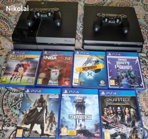 Playstation 4 Fat $ Playstation 4 slim , снимка 2 - PlayStation конзоли - 55438917