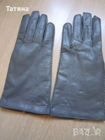 дамски  и мъжки  кожени ръкавици, снимка 8 - Шапки - 12054391