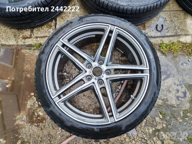 Borbet19-5x114 ЕТ 40, снимка 2 - Гуми и джанти - 54678817