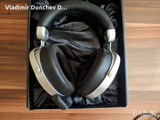 Слушалки Hifiman Deva Pro + Bluemini R2R - като нови, снимка 2 - Bluetooth слушалки - 55662622