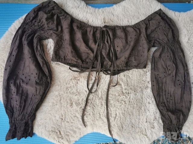 летен шоколадов сет с бродерии на LBD, сет Avin , снимка 5 - Комплекти - 55225778