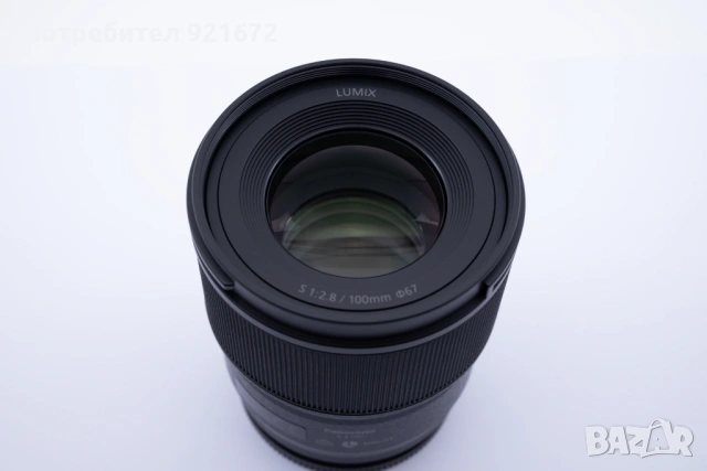 Panasonic Lumix S 100mm f/2.8 Macro - Leica L - КАТО НОВ, Пълен комплект, снимка 6 - Обективи и филтри - 54357719