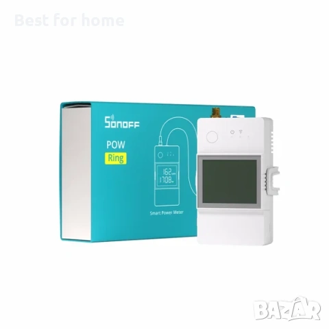 SONOFF POW Ring Интелигентен превключвател за измерване на мощността | POWCT, снимка 3 - Друга електроника - 54584339