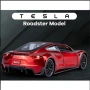Метална кола макет на Tesla с отварящи врати, светлини и звук, снимка 3