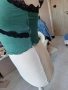 Винтидж топ / корсет с бродерия, снимка 4