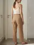 Scotch & Soda Raffia Town Дамски панталон в пясъчно кафяво S, снимка 2