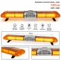 Сигнална лампа маяк PG428 120см 12V/24V LED 392 COB диода, снимка 1