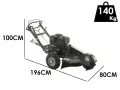 Фреза за дънери Blackstone ES PRO с двигател Briggs & Stratton, снимка 2