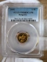 1 стотинка 2002 година България PCGS * PR68DCAM *, снимка 2