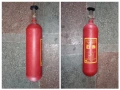 Продавам малка метална бутилка - 2,3L - 250 BAR - АТМОСФЕРИ работно налягане, снимка 1