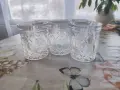 Сет чаши дебело стъкло, снимка 1