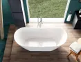 Свободностояща акрилна вана Allibert MAREYA 170 × 73 см, снимка 2