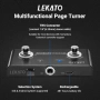 LEKATO Безжичен педал за превключване на страници Bluetooth. LEKATO Loop Pedal Tuner Switch Control, снимка 10