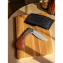 Сгъваем нож гравиран Woodland Classic – дървена дръжка, снимка 5