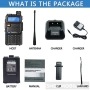 Два броя двубандови радиостанции Baofeng UV-5R, снимка 3