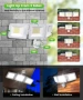 Мощен LED прожектор MEIHUA 100W, 9600LM, 3 глави, сензор и дистанционно, снимка 9