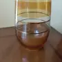 Стъклена ваза цветна, снимка 4
