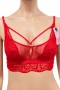 Дамски червен сутиен Hunkemöller - размер S, снимка 1