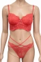 Hunkemöller дамски комплект бельо с дантела – размер M, снимка 1