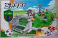 конструктор - футболен стадион с фигурки, снимка 1