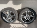 Оригинални джанти на мерцедес със зимни гуми 245/45R18, снимка 2