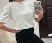 ZARA нова блестяща тениска , снимка 1