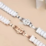 18 mm CERAMIC STEEL Керамична верижка каишка Huawei Watch GT6 41/GT5 Pro 42/GT5 41/GT4 41/Watch 5 42, снимка 8