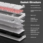 AULA F99 Pro Knob Mechanical Keyboard – една от най-търсената механична клавиатура, снимка 7