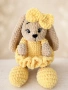 Плетено амигуруми зайче, снимка 1