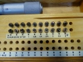 Резбомерен микрометър DDR Suhl Thread Мicrometer 0-25mm, снимка 5
