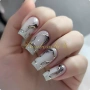 Самозалепващи изкуствени нокти Press On Nails, снимка 17