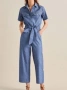 Дънков гащеризон Massimo Dutti, снимка 9