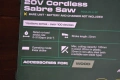 Нов Акумулаторен Саблен Трион Parkside 20V, снимка 4