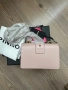 Оригинална чанта Pinko micro model в розов цвят, снимка 5