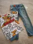 Дънки и тениска Garfield 128, снимка 1