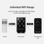 Нов Смарт BBQ Термометър 4 Безжични Сонди WiFi Bluetooth за Грил Пушилня Фурна месо, снимка 4