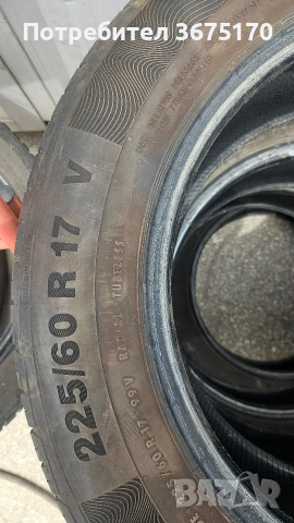 Летни гуми 225/60R17 Continental