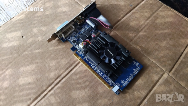 Видео карта NVidia GeForce Gigabyte GT610 HDMI 2048MB GDDR3 64bit PCI-E, снимка 5 - Видеокарти - 54568581